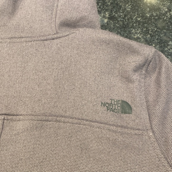 The North Face Pullover Sweater Hooded Women’s Size Large Gray/Purple - Picture 9 of 11